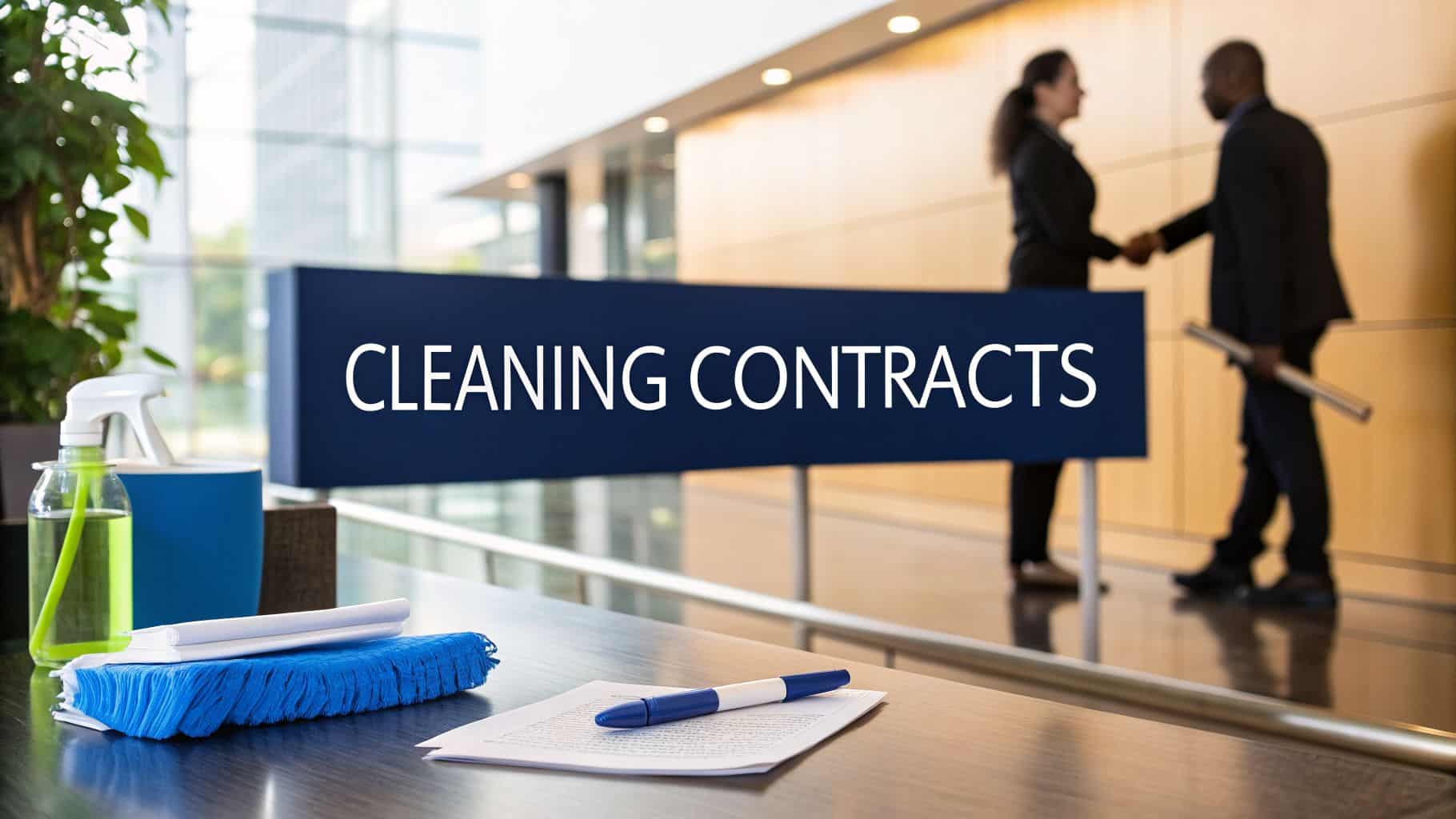 How to Get Commercial Cleaning Contracts