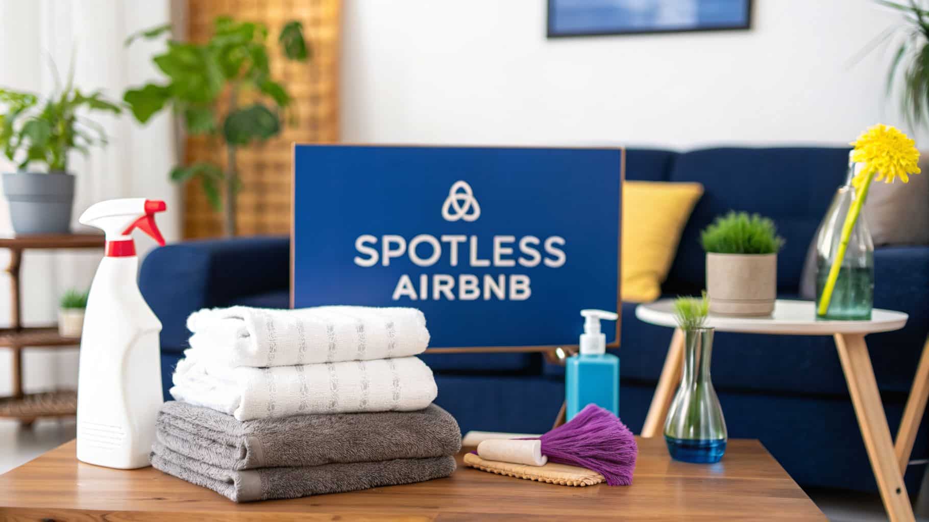 Discover the secrets to 5-star Airbnb cleaning. Our guide covers checklists, pricing, and how to find trusted, verified cleaners in the UK for your holiday let.