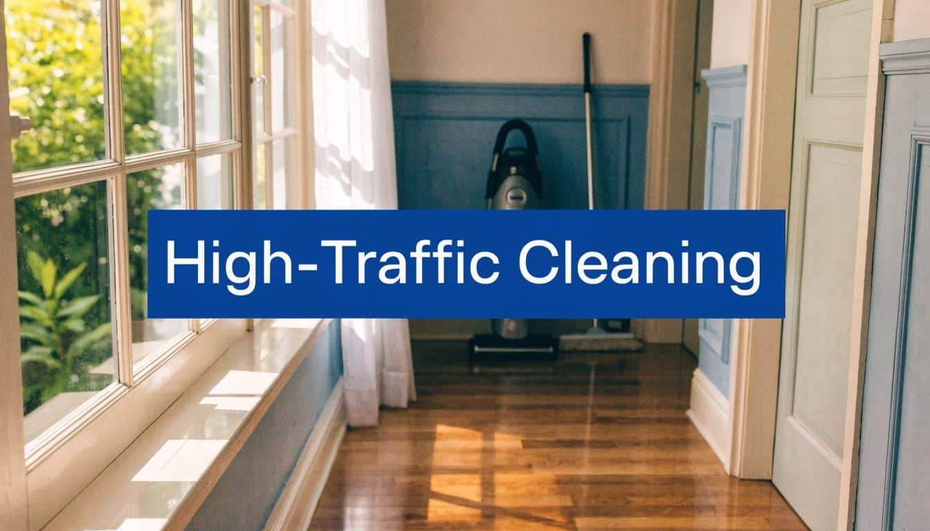 Learn how to clean high-traffic areas properly with our step-by-step guide. Get pro tips for floors, carpets, and find trusted UK cleaners on Cleaner Connect.